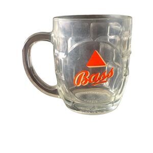 Vintage Bass Ale Beer Glass Mug Stein Pub Style Great Addition To A Collection